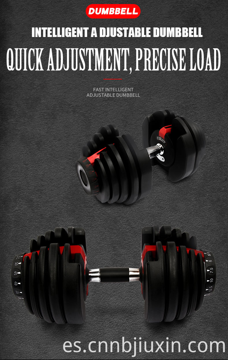 Hot selling dumbbells that can quickly adjust 12-level 